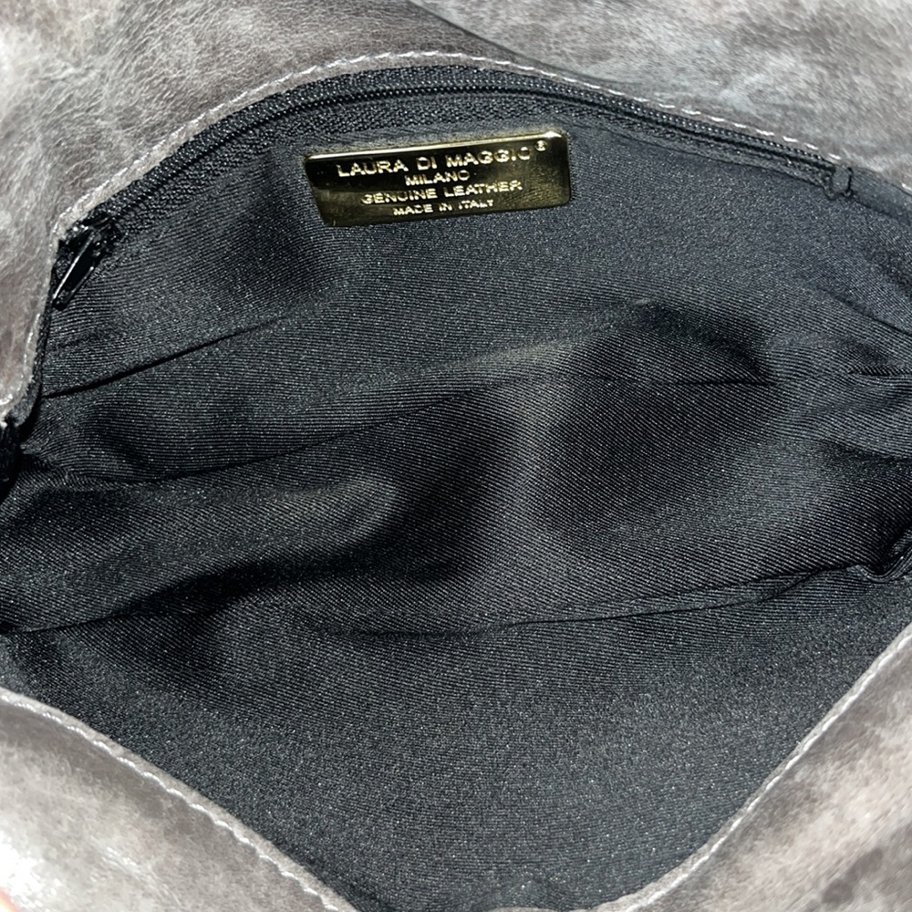 Laura Di Maggio Italian Leather Convertible crossbody Bag - Picture 11 of 12